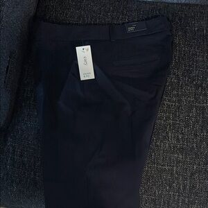 crown & ivy Navy Tailored Dress Pants